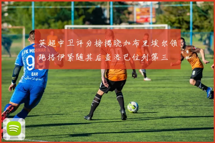 英超中卫评分榜揭晓加布里埃尔领跑格伊紧随其后查洛巴位列第三