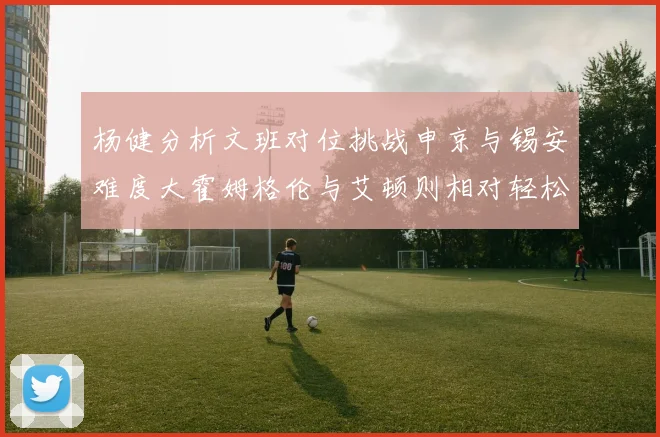 杨健分析文班对位挑战申京与锡安难度大霍姆格伦与艾顿则相对轻松
